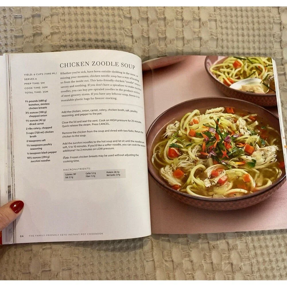 The Essential Keto CookBook & Keto Instant Pot Cookbook Recipes Photos‎ Low Carb
